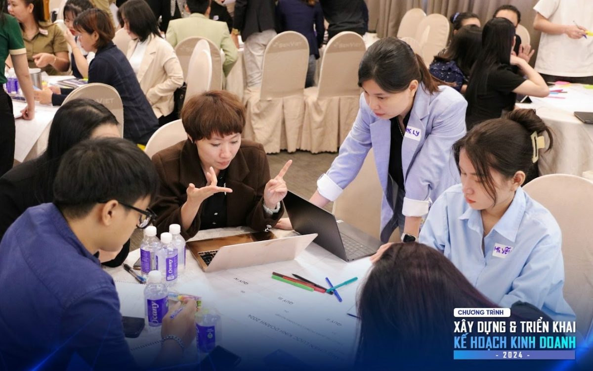 “XÂY DỰNG & TRIỂN KHAI KẾ HOẠCH KINH DOANH” CÙNG ĐỘI NGŨ