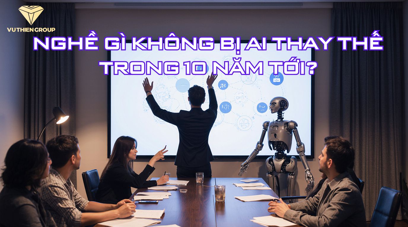 NGHỀ GÌ KHÔNG BỊ AI THAY THẾ TRONG 10 NĂM TỚI