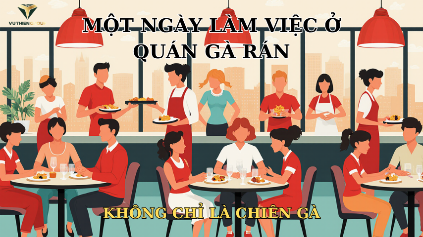 Một Ngày Làm Việc Ở Quán Gà Rán: Không Chỉ Là Chiên Gà