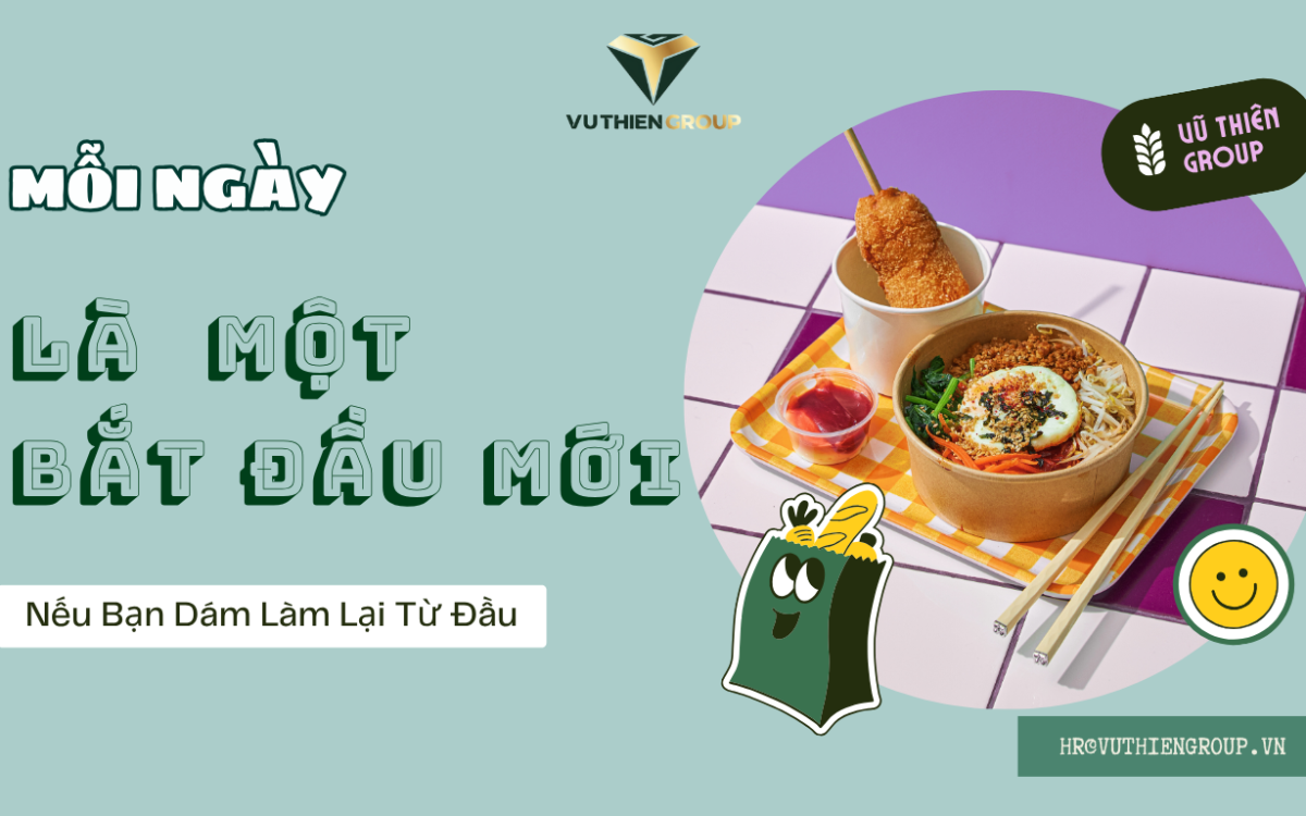 Mỗi Ngày Là Một Bắt Đầu Mới – Nếu Bạn Dám Làm Lại Từ Đầu