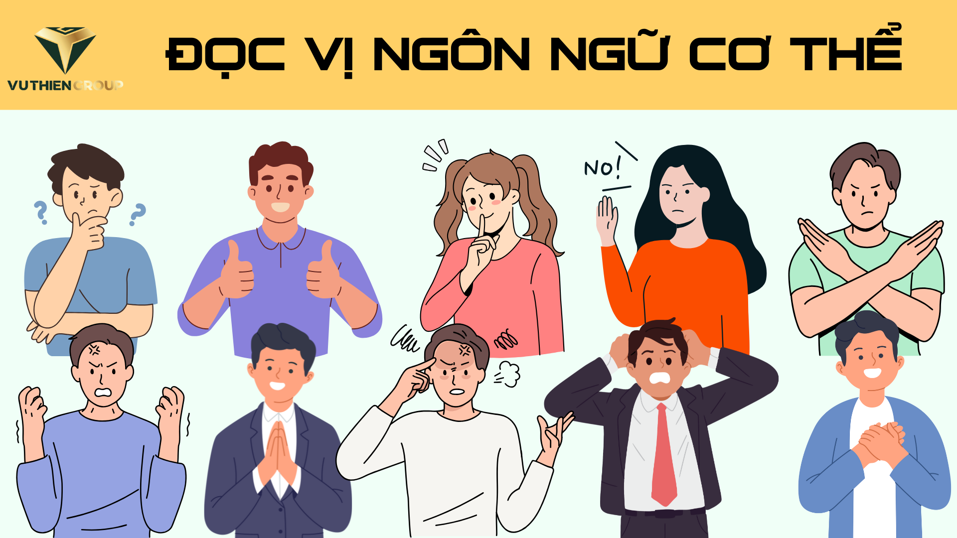 ĐỌC VỊ NGÔN NGỮ CƠ THỂ