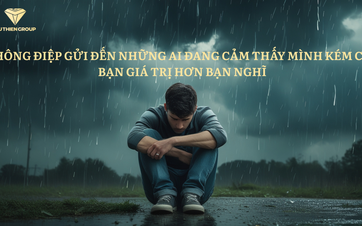 THÔNG ĐIỆP GỬI ĐẾN NHỮNG AI ĐANG CẢM THẤY MÌNH KÉM CỎI – BẠN GIÁ TRỊ HƠN BẠN NGHĨ