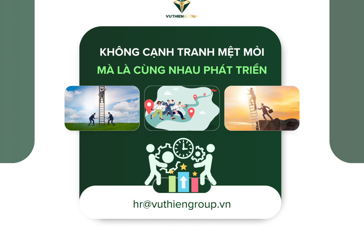 Không Cạnh Tranh Mệt Mỏi – Mà Là Cùng Nhau Phát Triển