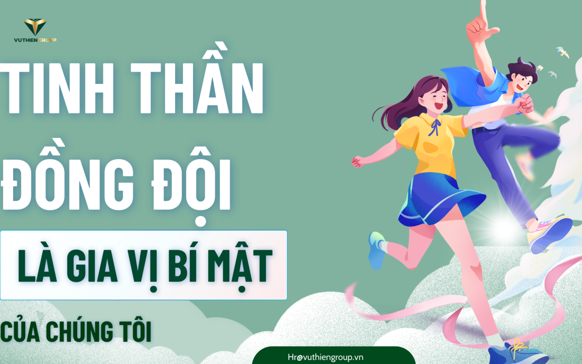 TINH THẦN ĐỒNG ĐỘI GIA VỊ BÍ MẬT CỦA CHÚNG TÔI