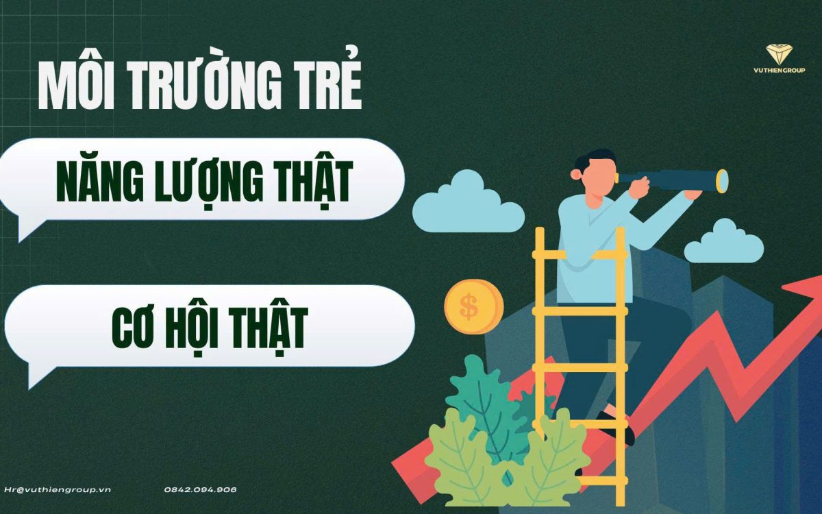 MÔI TRƯỜNG TRẺ – NĂNG LƯỢNG THẬT – CƠ HỘI THẬT